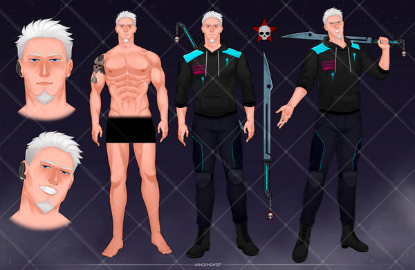 Reference Sheet for Carter [Facebook]